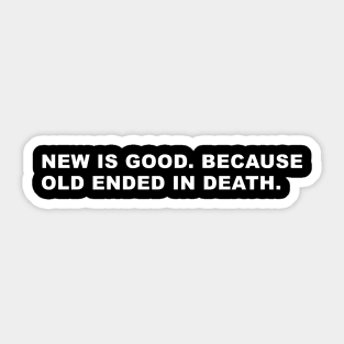 House Quote Sticker